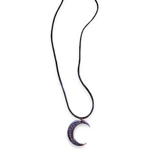 Necklace With Moon Pendant